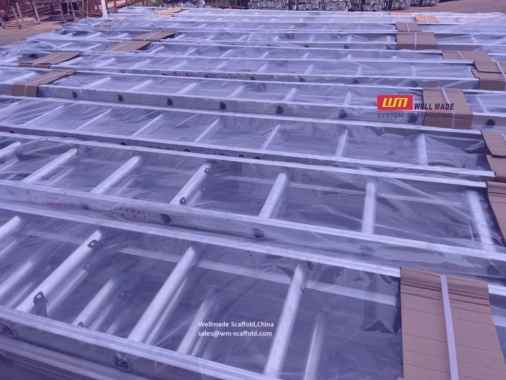 construction access ladders aluminium alloy single type D rungs
