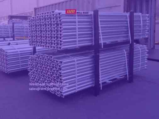 cuplock ledgers - horizontal parts of cuplock scaffolding system