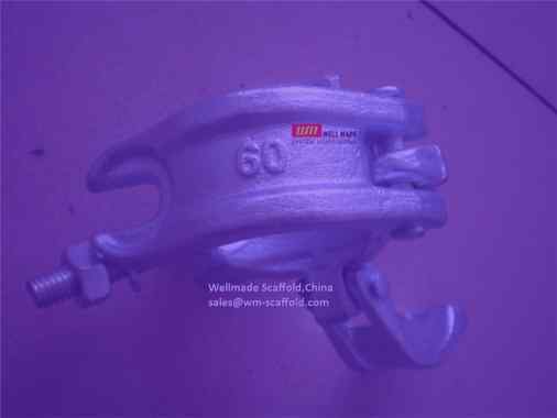 prop coupler 48x60mm right angle clamp - scaffold fitting secure scaffold props to tubes for shoring